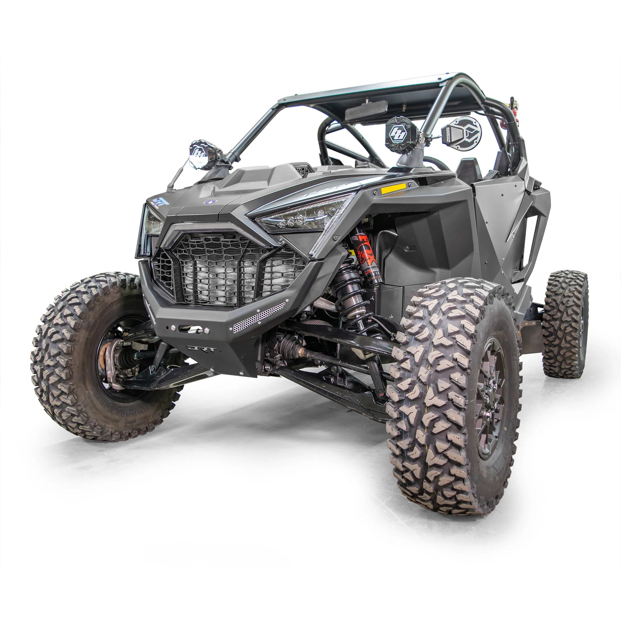 DRT Motorsports Polaris Pro R / Turbo R 2022+ Front Winch Bumper - Black