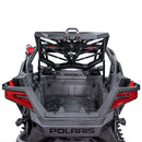 Heavy-duty rear tire carrier with slam-latch locking system