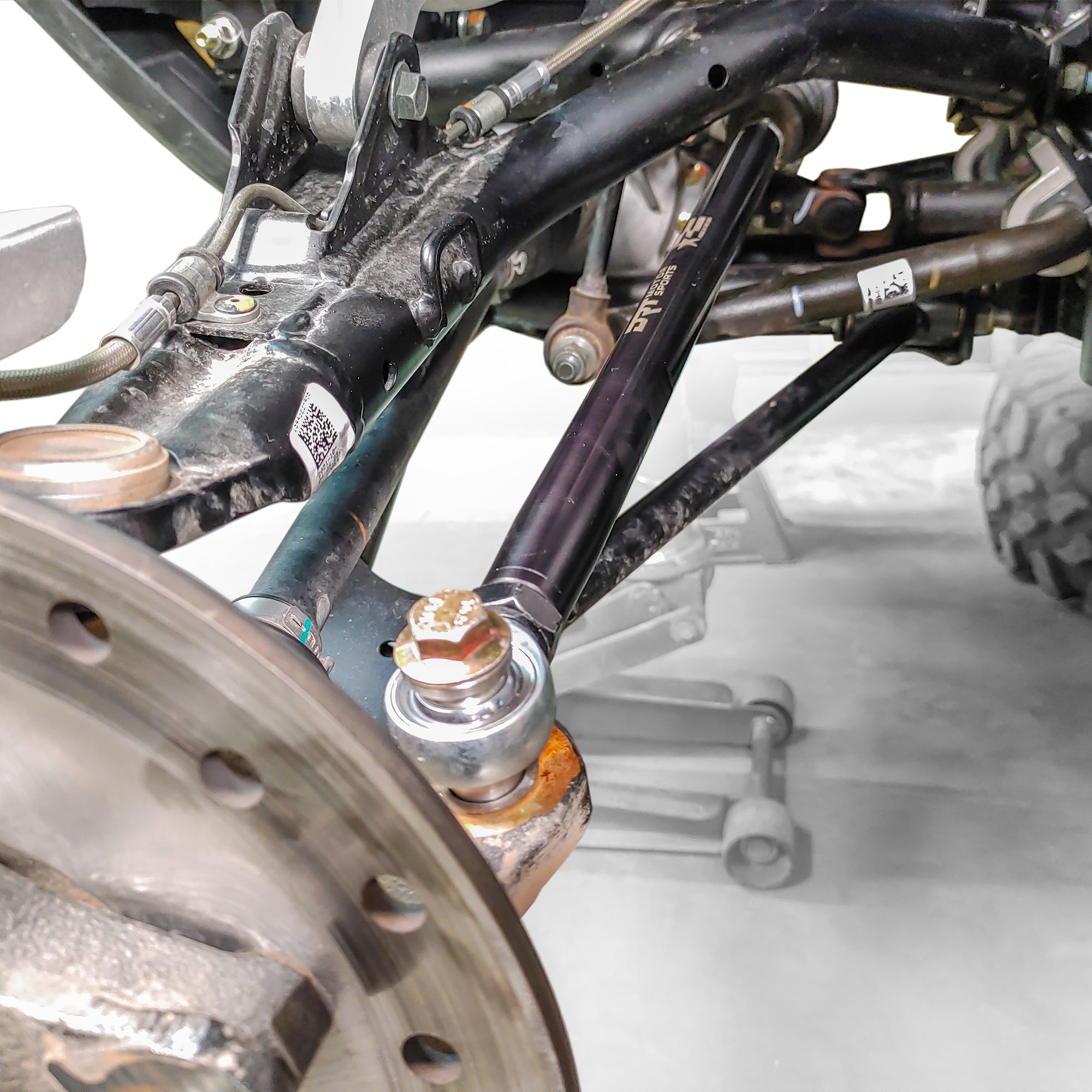 DRT Polaris RZR XP1000/4/Turbo/4 HD Billet Aluminum Tie Rod Kit, (M16 Rack)