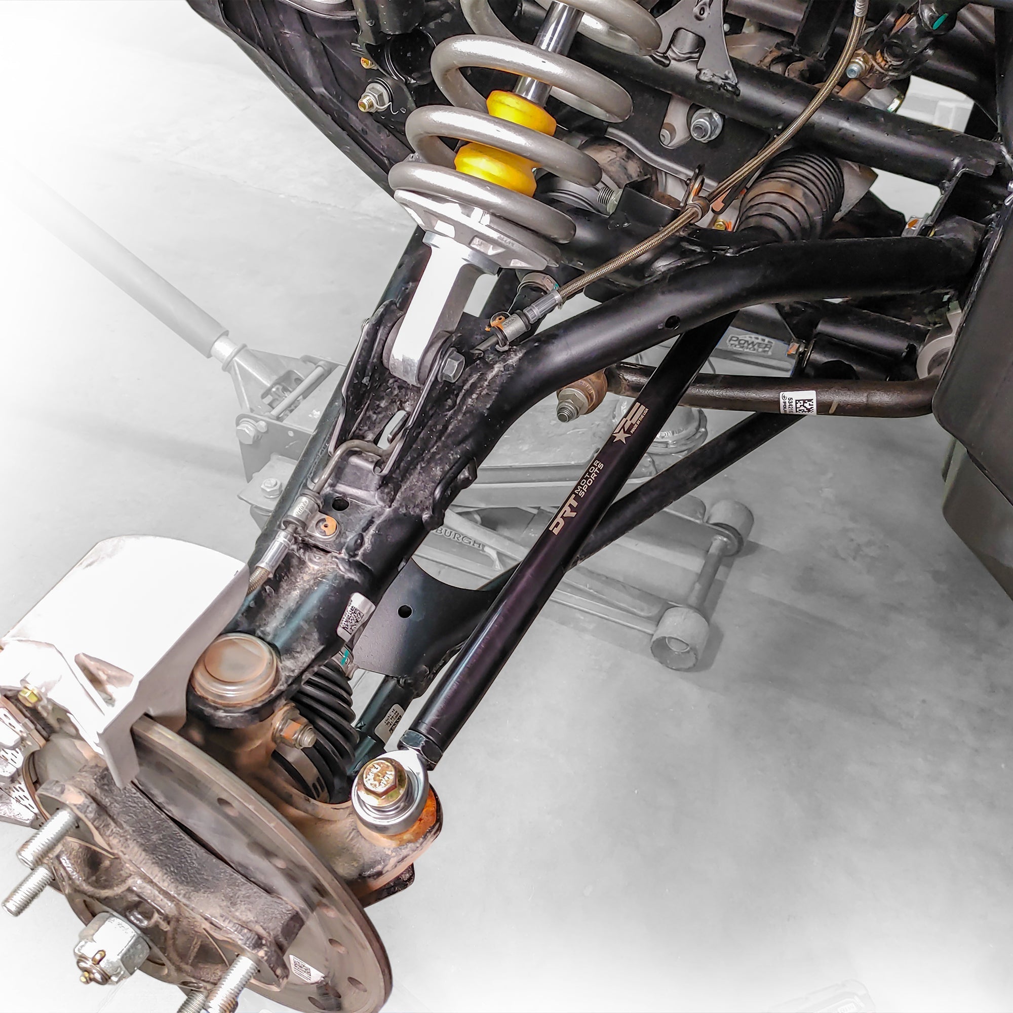 DRT Polaris RZR XP1000/4/Turbo/4 HD Billet Aluminum Tie Rod Kit, (M16 Rack)