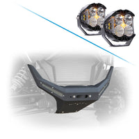 RZR Pro XP 2020-2024 Front Winch Bumper with light options.