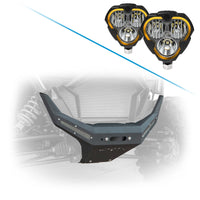 RZR Pro XP 2020-2024 Front Winch Bumper with light options.