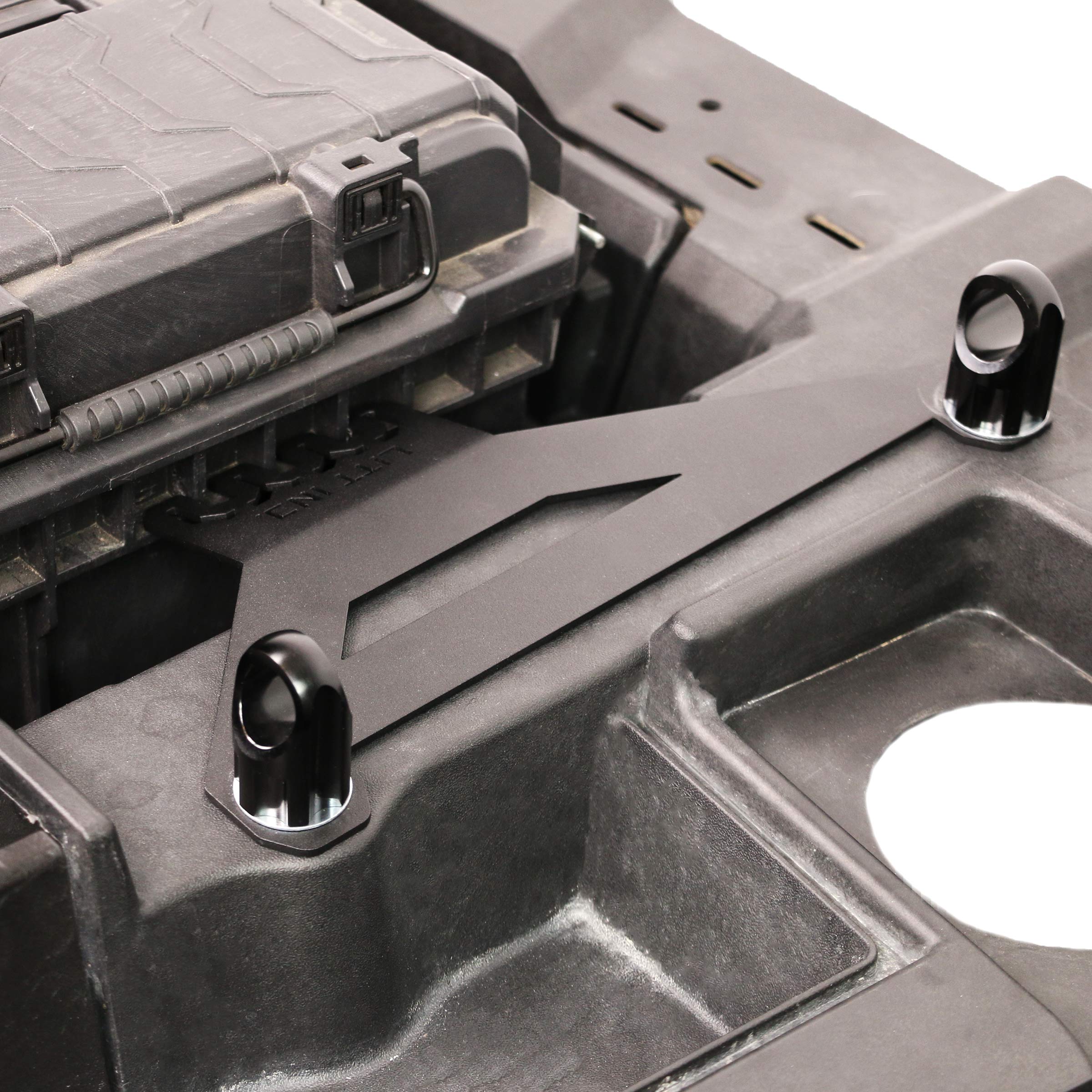 billet anchor knob tie down points for polaris rzr xp 1000 turbo or turbo s general accessories can am lock and ride anchors LinQ compatible by litt industries