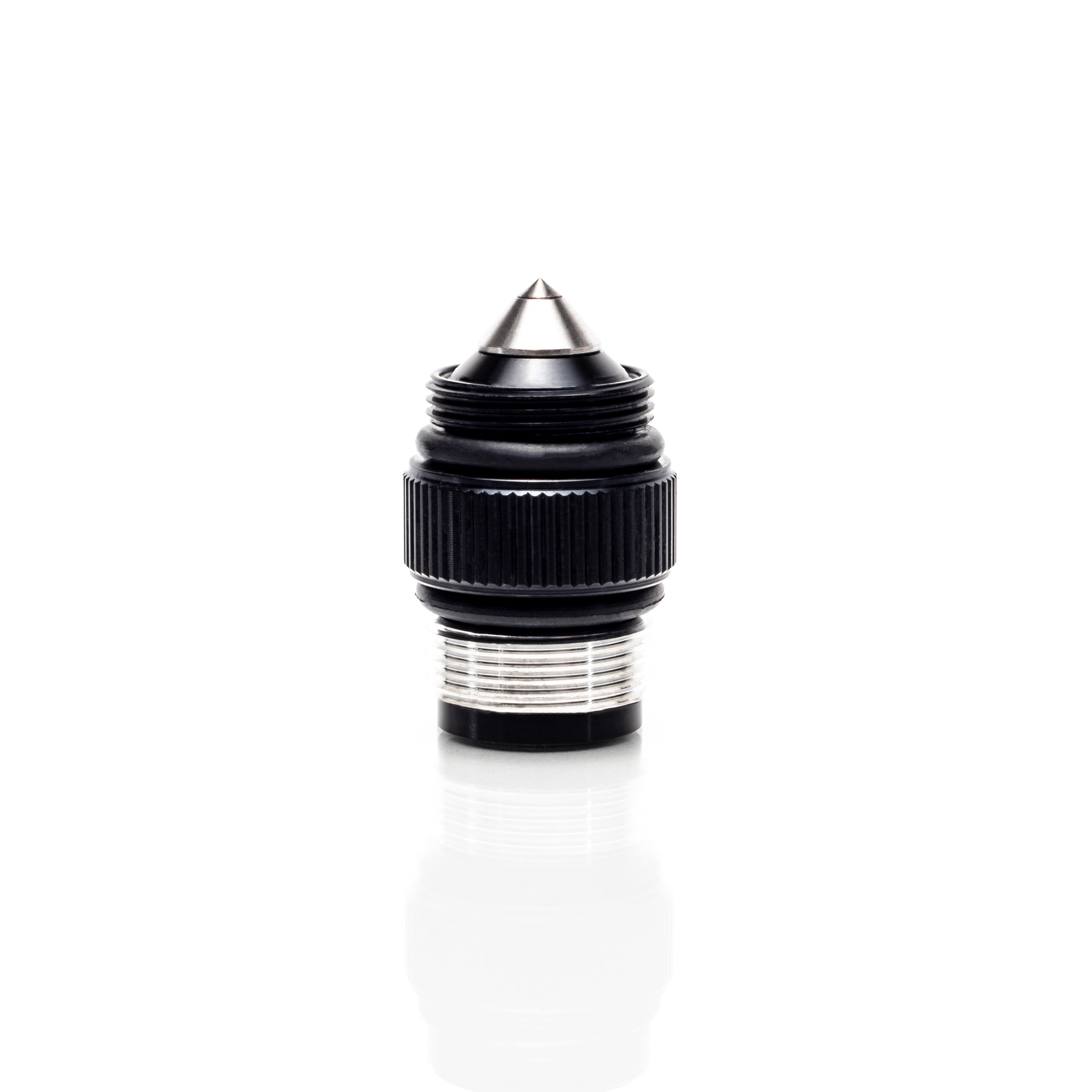 aluminum and steel carbide glass breaker tail cap replacement upgrade conversion for maglite 2aa mag lite by litt industries