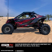Slayer 6R Beadlock | Gloss Black Contrast Cut