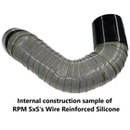 RPM Can-Am Maverick R BOV Charge Tube - 5 Ply Wire Reinforced