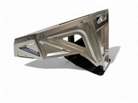2022-2026 Polaris RZR Pro R, Pro S, Turbo R Machined Billet Front Winch Bumper (Clear Anodize)