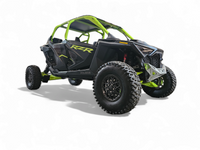 2022-2026 Polaris RZR Pro R, Pro S, Turbo R Machined Billet Front Winch Bumper (Clear Anodize)