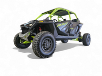 2022-2026 Polaris RZR Pro R, Pro S, Turbo R Machined Billet Front Winch Bumper (Clear Anodize)