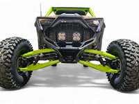 2022-2026 Polaris RZR Pro R, Pro S, Turbo R Machined Billet Front Winch Bumper (Black Anodize)