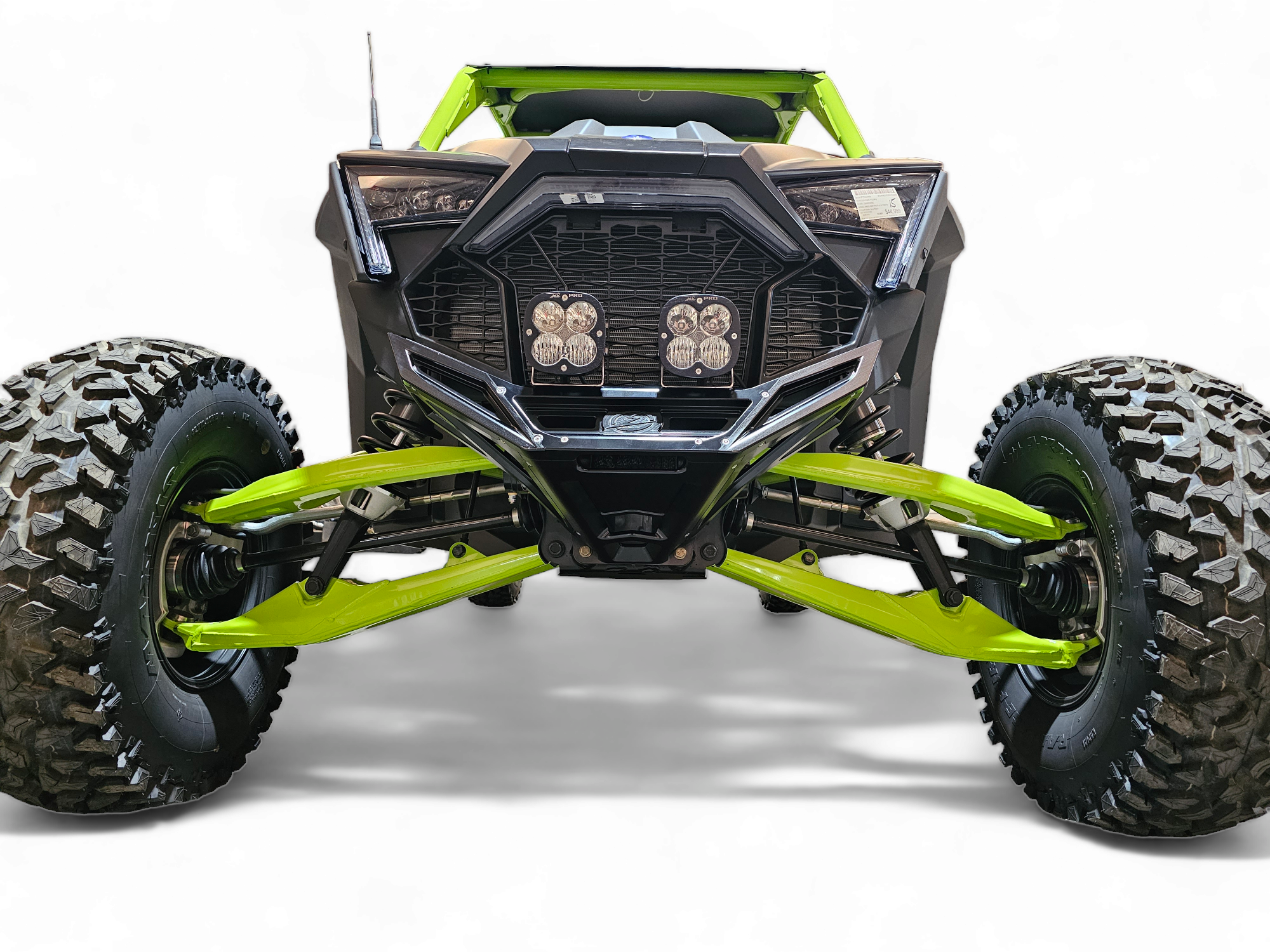 2022-2026 Polaris RZR Pro R, Pro S, Turbo R Machined Billet Front Winch Bumper (Black Anodize)