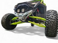 2022-2026 Polaris RZR Pro R, Pro S, Turbo R Machined Billet Front Winch Bumper (Clear Anodize)