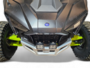 2022-2026 Polaris RZR Pro R, Pro S, Turbo R Machined Billet Front Winch Bumper (Clear Anodize)