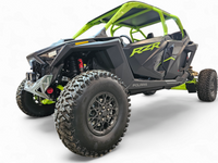 2022-2026 Polaris RZR Pro R, Pro S, Turbo R Machined Billet Front Winch Bumper (Clear Anodize)