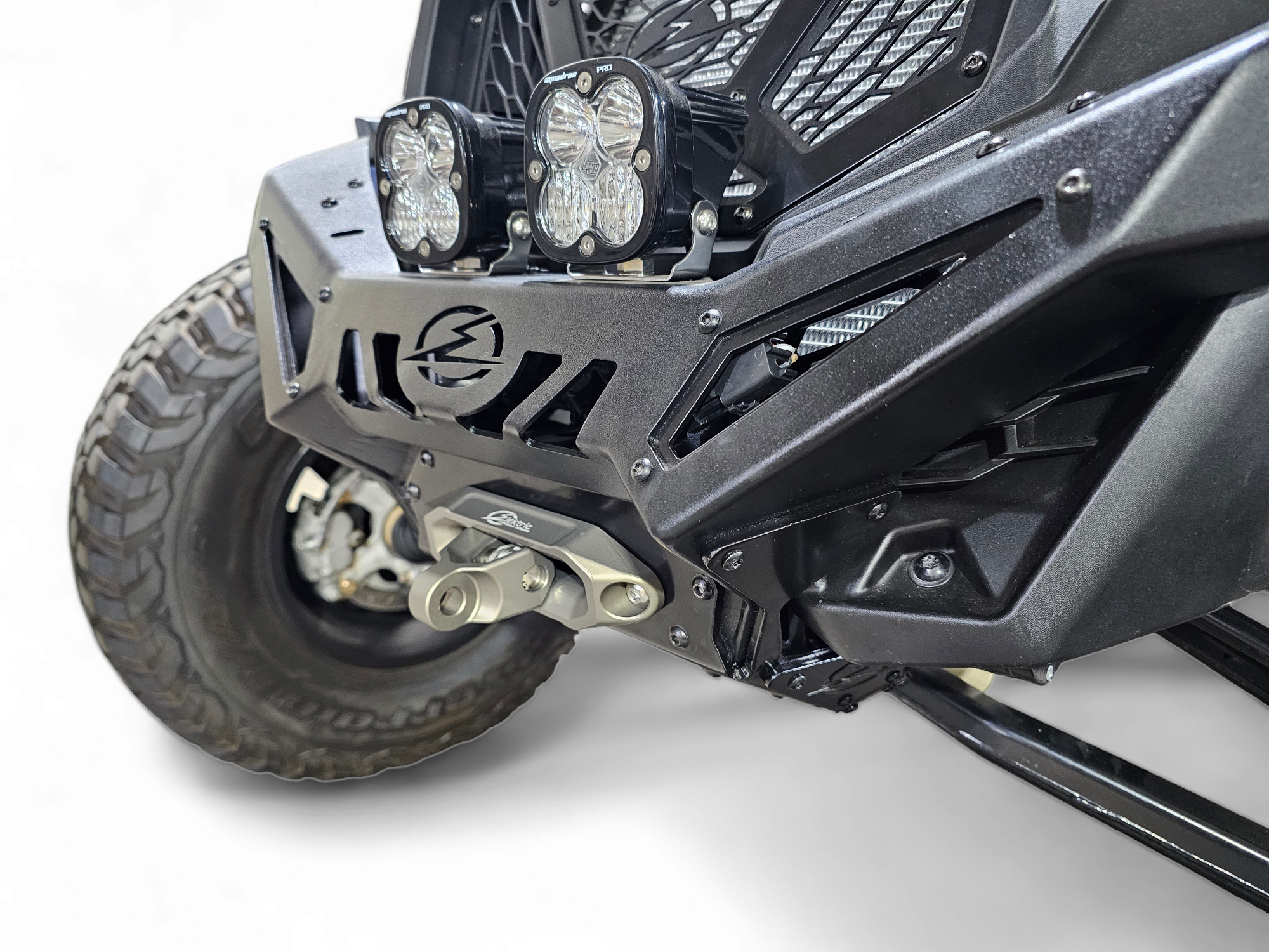 Elektric Offroad Designs UTV Winch Fairlead and Hook (Gunmetal)