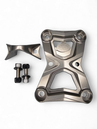2022-2026 Polaris RZR Turbo R/Pro R EOD Radius Rod Plate with Tow Hook Gunmetal
