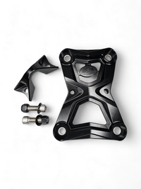 2022-2026 Polaris RZR Turbo R/Pro R Radius Rod Plate with Tow Hook Black