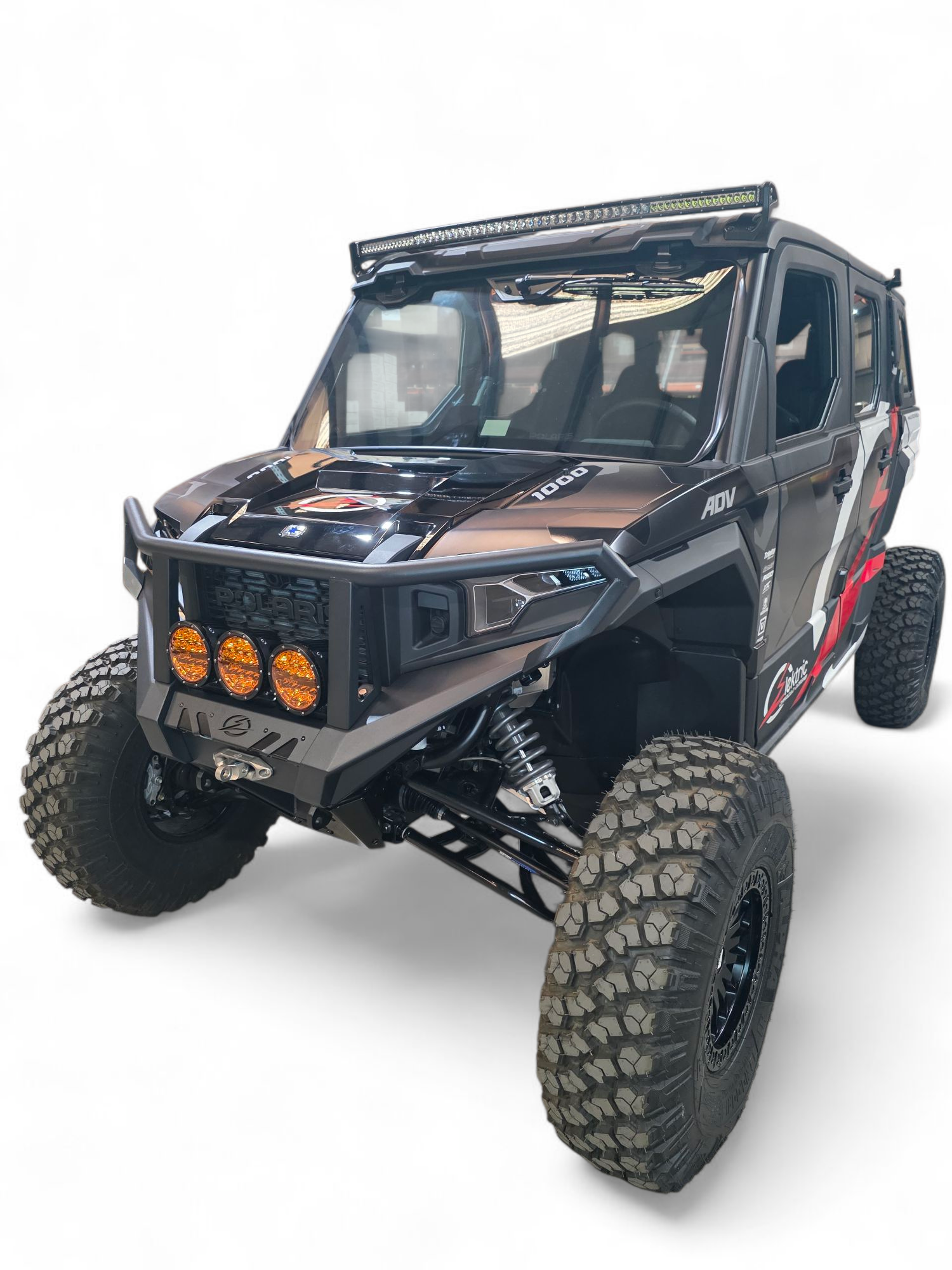 2024+ Polaris Xpedition HDX Front Winch Bumper with Brush Guard