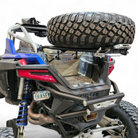 2022+ Polaris RZR Pro R Amp Rear Tire Rack Rear Bumper Combo