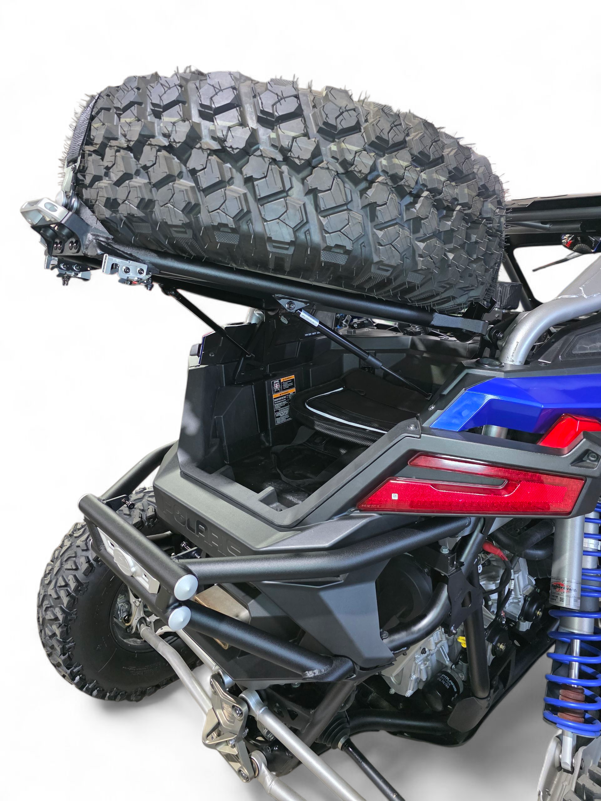 2022+ Polaris RZR Pro R Amp Rear Tire Rack Rear Bumper Combo