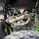 RPM Kawasaki H2 Big Mouth Resonated Cat Delete Mid Pipe