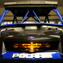 litt industries grill under hood 10 inch led light bar bracket mounts for polaris rzr xp xp4 1000 turbo turbo s