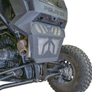 Aftermarket exhaust cover panel for Polaris side-by-side