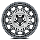 V17 UTV Wheel Brushed Gunmetal - Valor Offroad