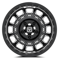 V17 UTV Wheel Gloss Black Milled - Valor Offroad