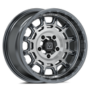 V17 UTV Wheel Brushed Gunmetal - Valor Offroad