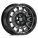 V17 UTV Wheel Gloss Black Milled - Valor Offroad