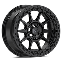 V18 Beadlock UTV Wheel Gloss Black - Valor Offroad