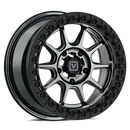 V18 Beadlock UTV Wheel Hyper Black - Valor Offroad