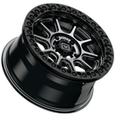 V18 Beadlock UTV Wheel Hyper Black - Valor Offroad