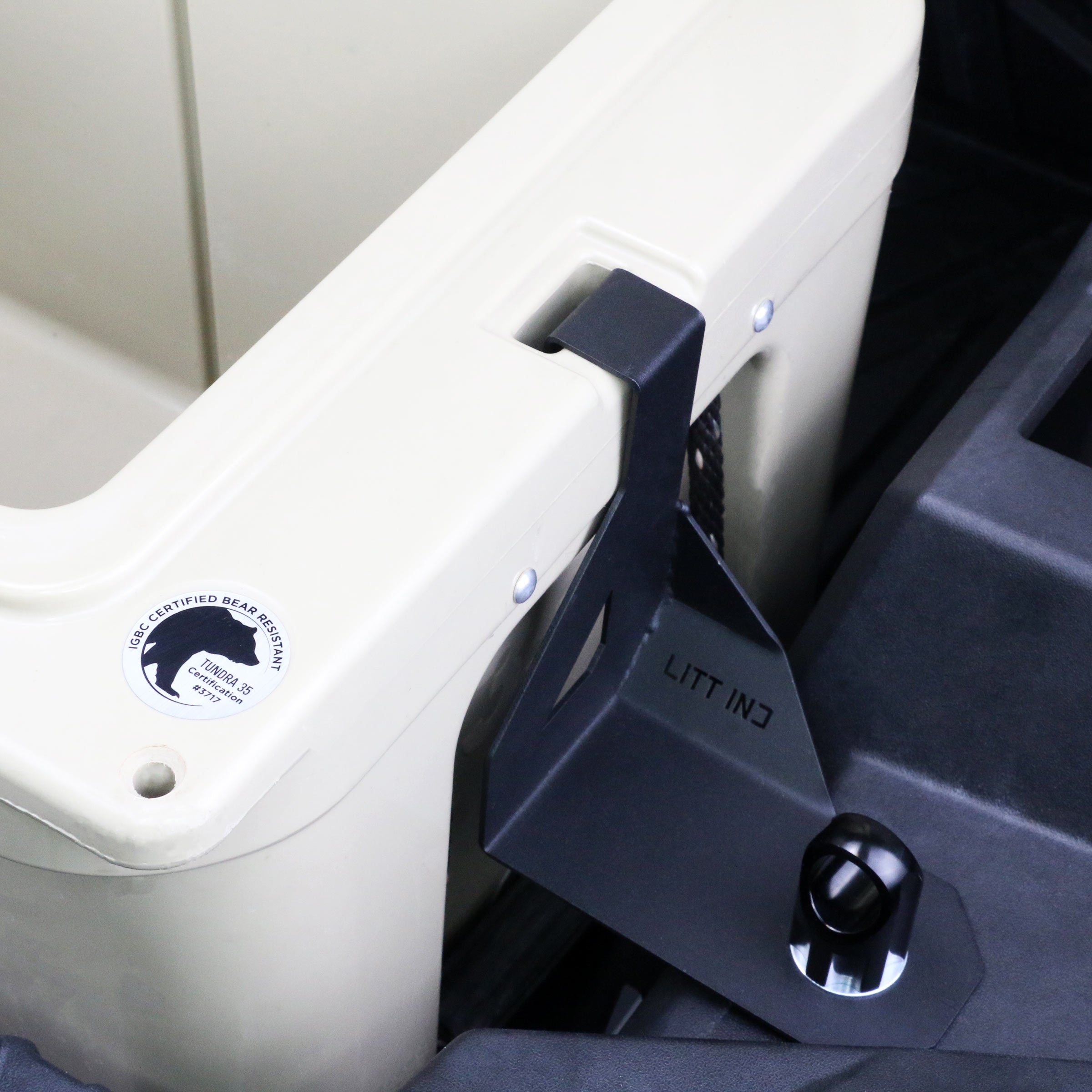 Yeti 20 Qt Cooler Mounts for Polaris RZR XP / XP4 / 1000 / Turbo by Litt Industries