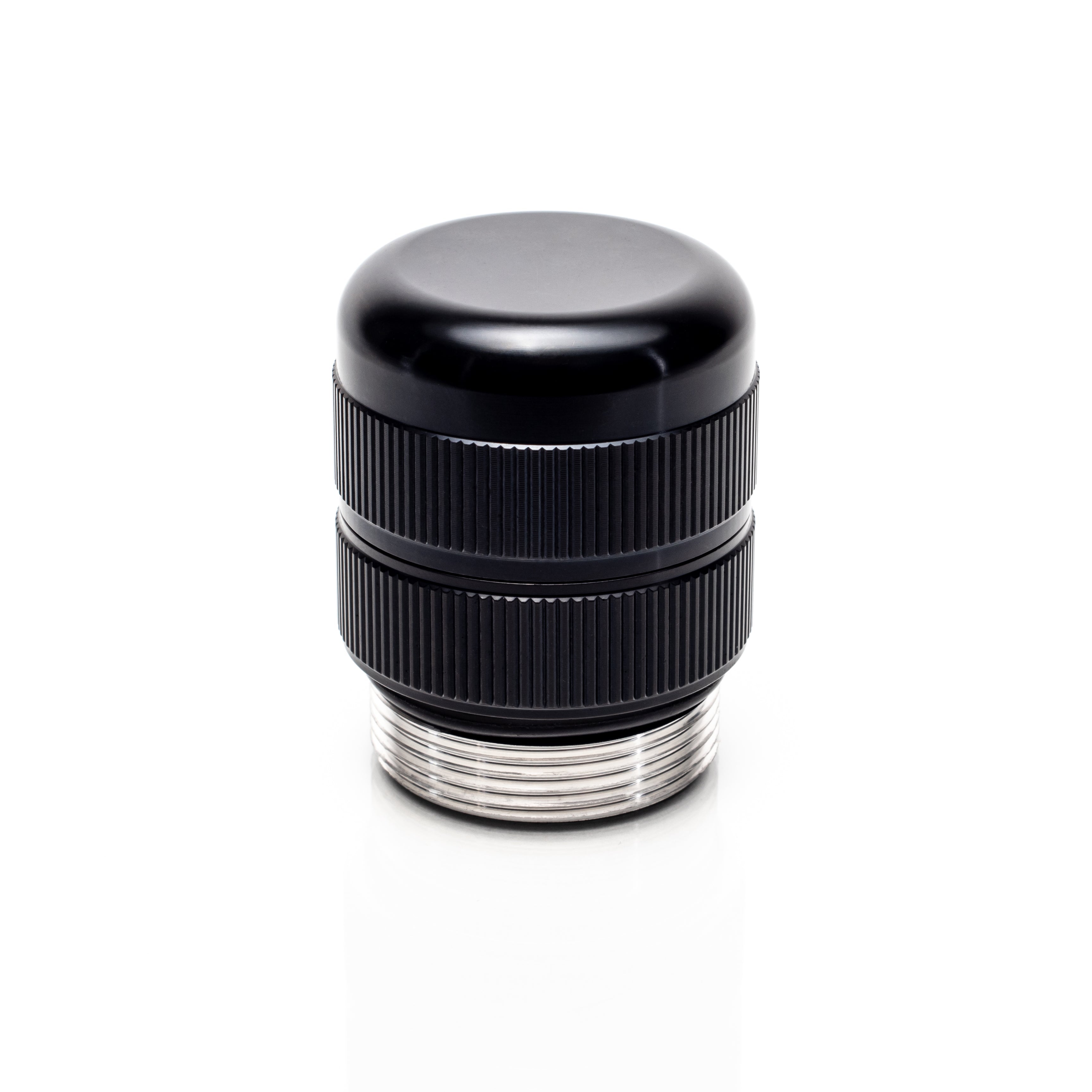 aluminum and steel carbide glass breaker tail cap replacement upgrade conversion for maglite mag lite d cell flashlight by litt industries