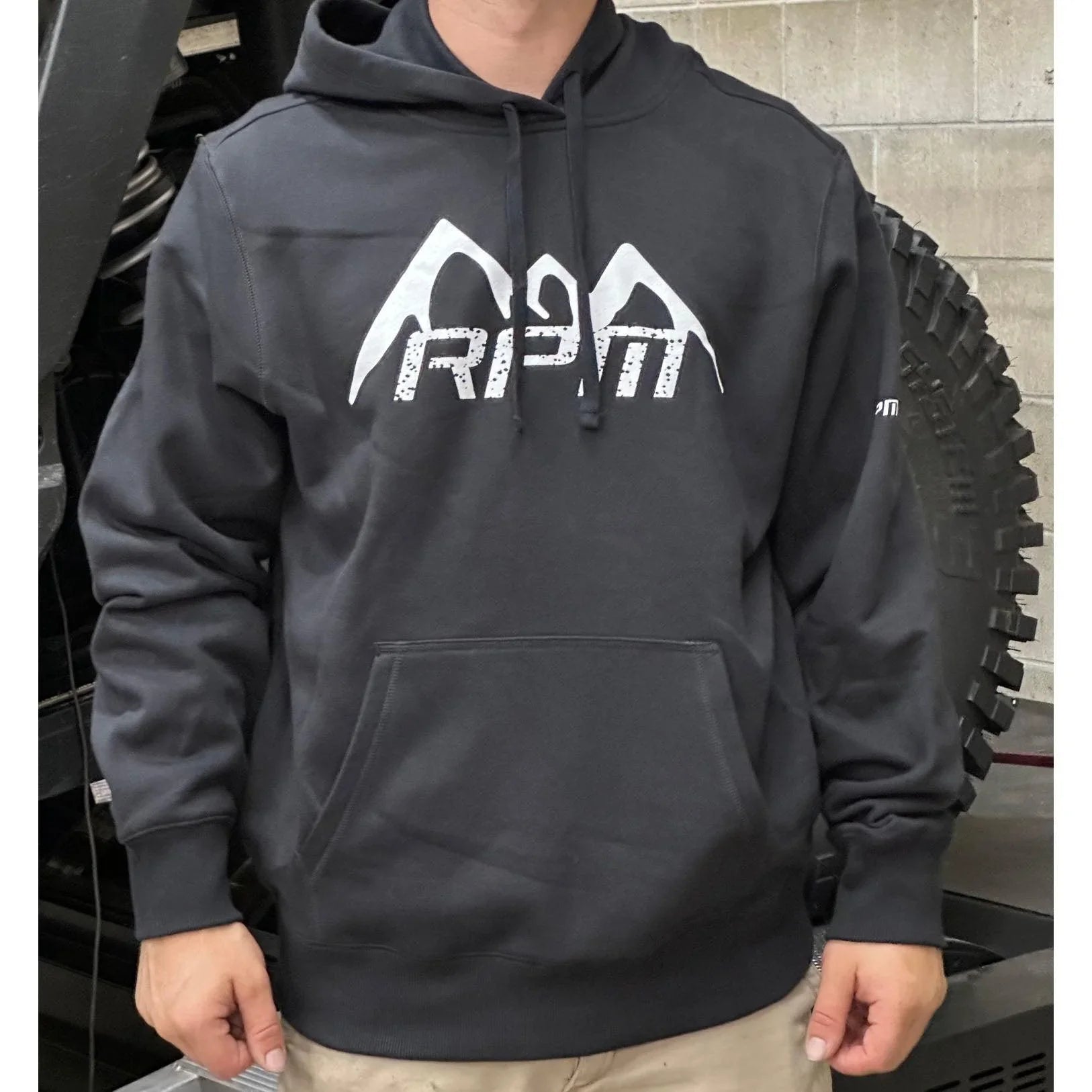 RPM Snowy Mountain Hoodie Black