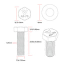 M8x25mm Zinc Kit - Valor Offroad