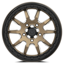 V15 Beadlock UTV Wheel in Satin Bronze - Valor Offroad