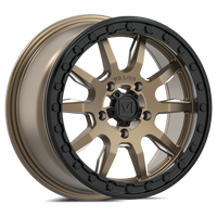 V15 Beadlock UTV Wheel in Satin Bronze - Valor Offroad