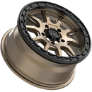 V15 Beadlock UTV Wheel in Satin Bronze - Valor Offroad