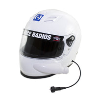 PCI Elite Wired HJC H10 SA2020 Helmet with RaceAir White