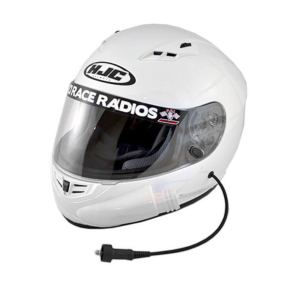 PCI HJC CS-R3 DOT Helmet - White Wired And Air