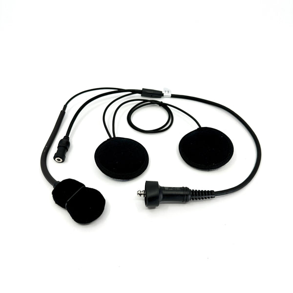 Elite Helmet Wiring Kit with Race Speakers and Earjack | Desert Whips