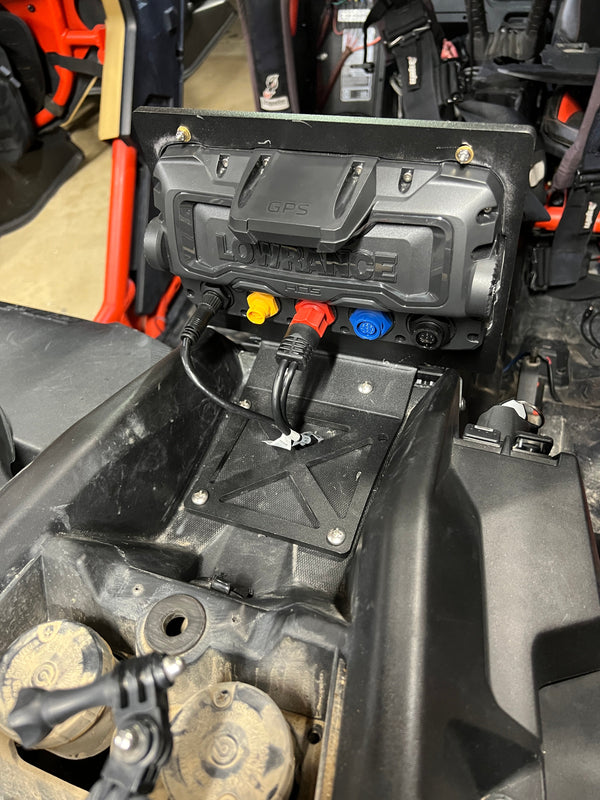 SFM Canam X3 Lowrance HDS7 Mount