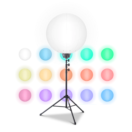 RGB 100 Watt Color Changing LED Balloon Light Kit