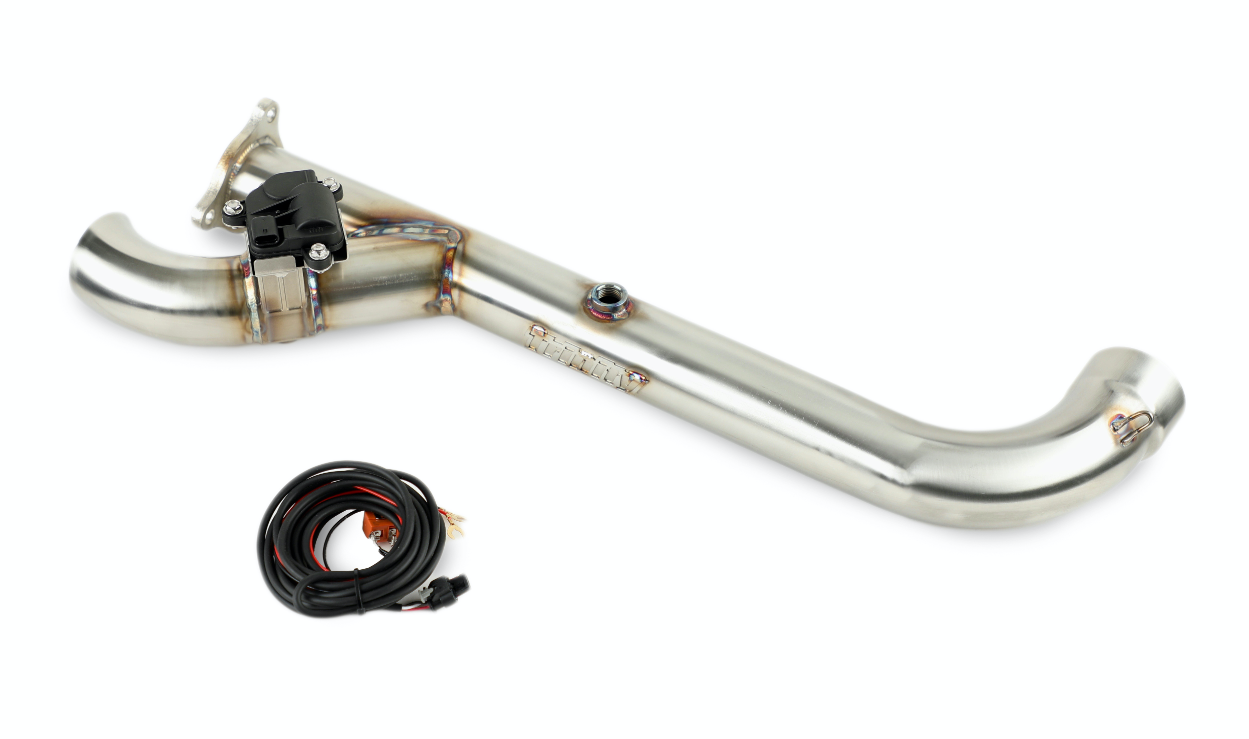 SIDE PIECE Header Pipe with Electronic Cutout - RZR PRO XP