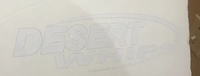 Desert Whips Stickers