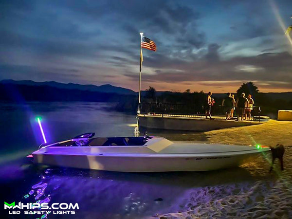 4FT T2 LED STERN WHIP