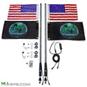 MWhips T2 LED multi color changing Whips